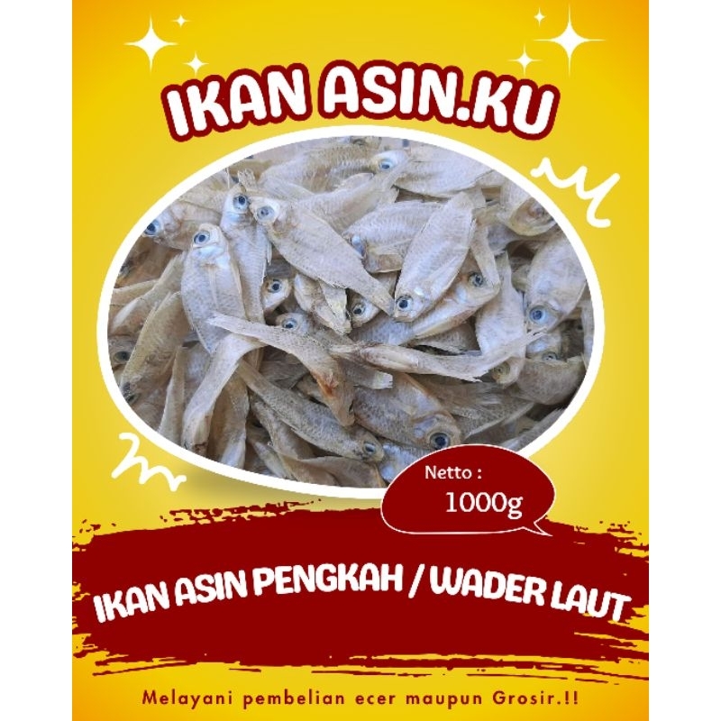 

Ikan Asin Pengkah / Wader Laut kemasan 1KG.