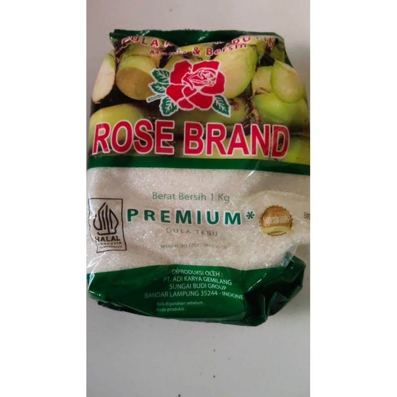 

Gula pasir Rose brand 10kg