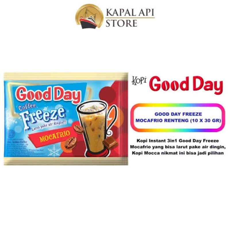 

Good Day Freeze Mocafrio 10 x 30 g