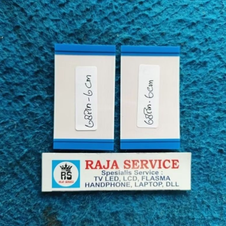 kabel baru tv sharp LC-58UE630X lvds flaxible dari tcon ke panel lcd 68pin