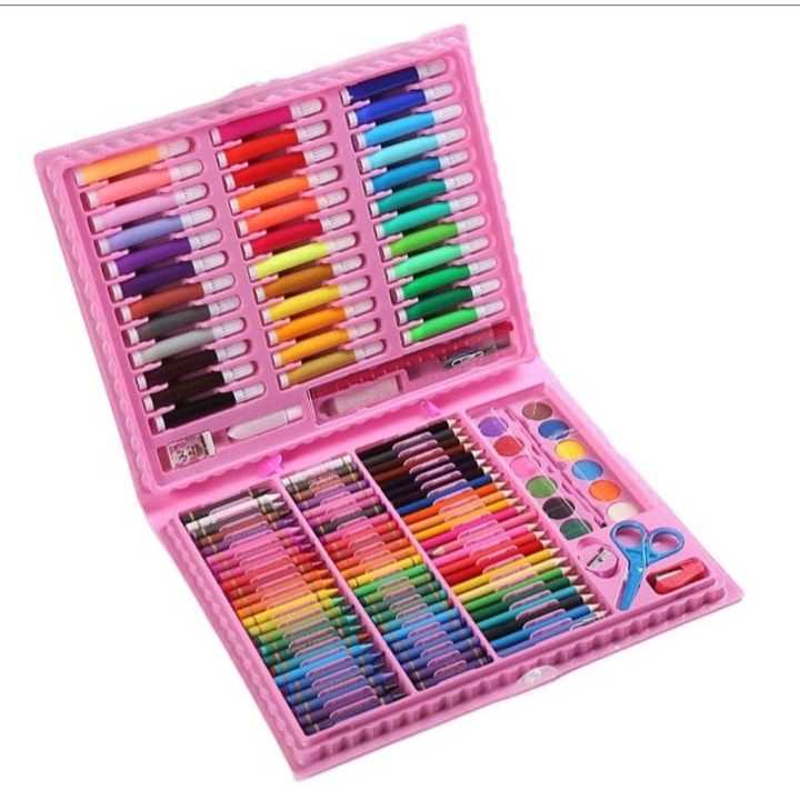 mg Crayon Set Anak Lengkap/Pensil Warna Set Lengkap/Crayon Alat Lukis Lengkap