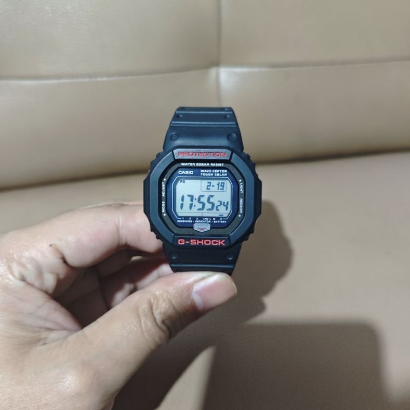 Jam G-SHOCK GW 5600J Limited Authentic Rare Gw-5600 Marlboro Tough Solar Second Original Kondisi Lik