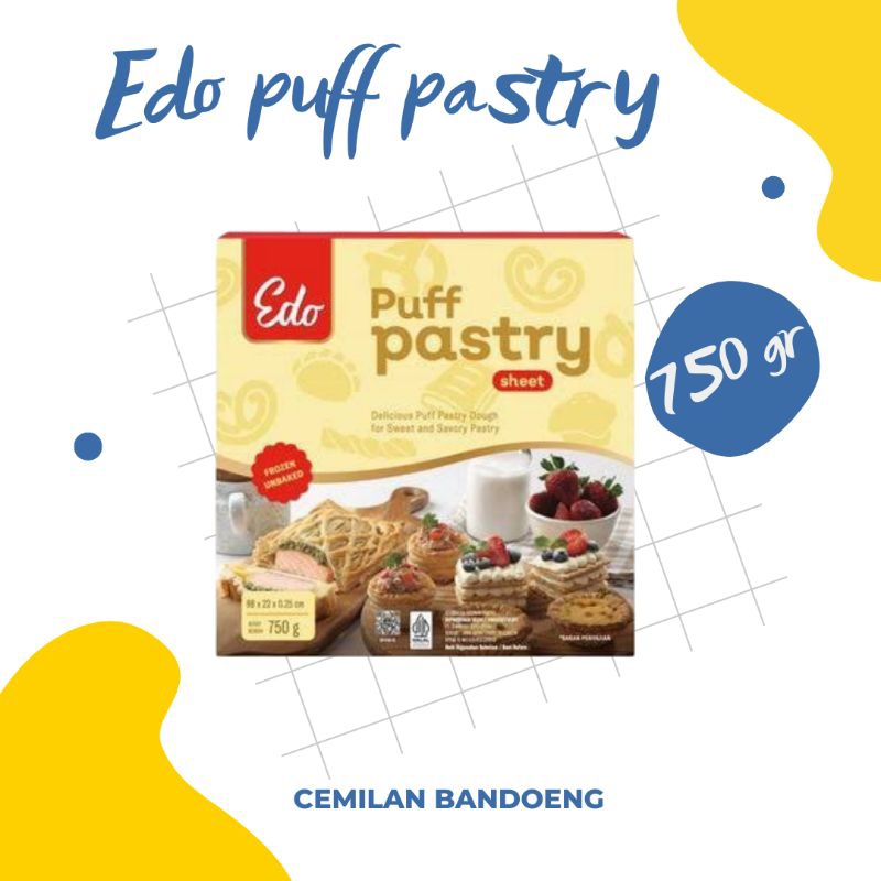 

Edo puff pastry 750 gr