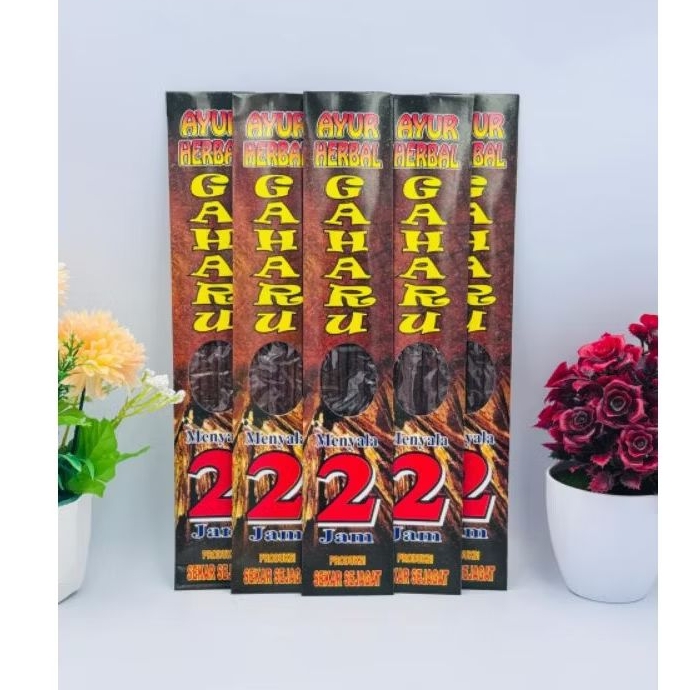 Dupa Harum Gaharu Aromaterapi Nyala 2 Jam