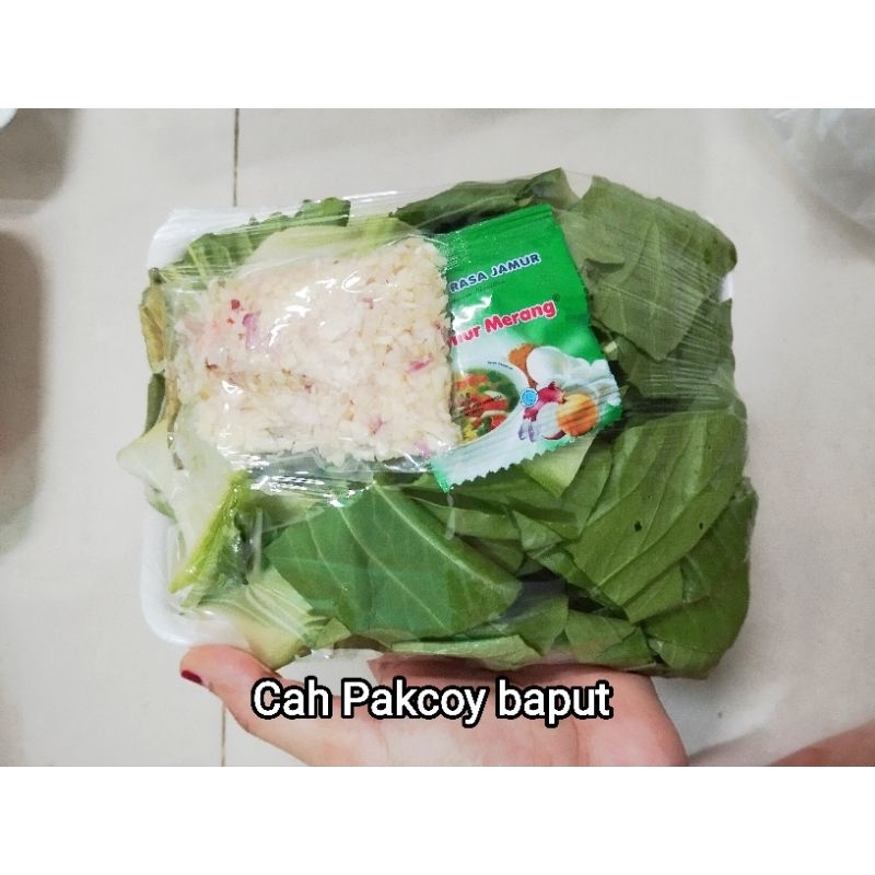 

Sayur Racik Pakcoy bawang putih