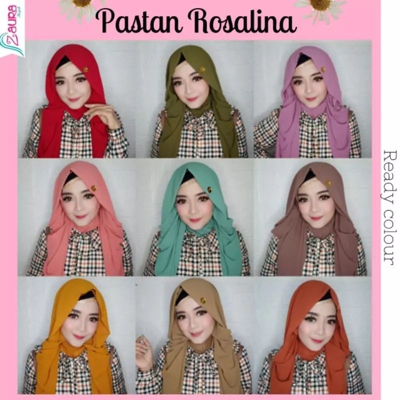 Pasmina instan Rosalina by zaura hijab