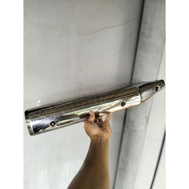 Cover knalpot megapro primus original