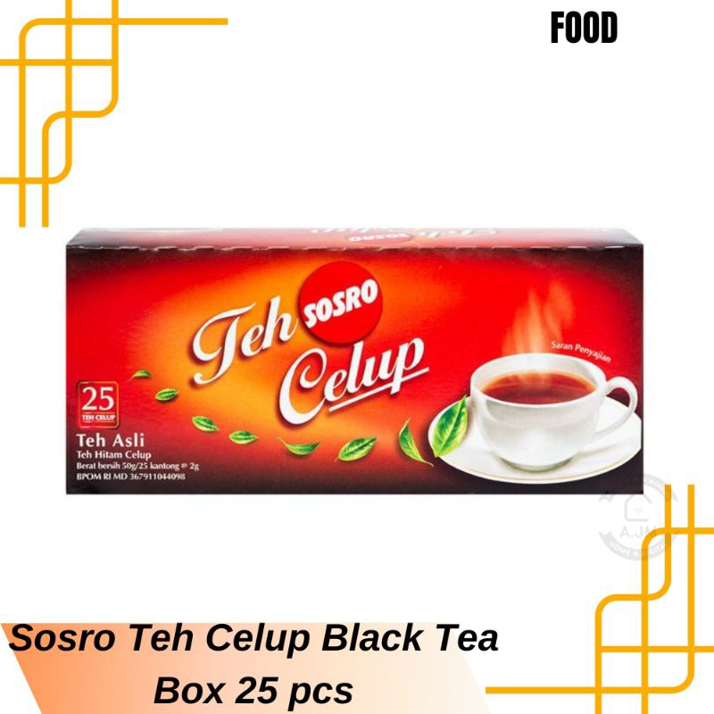 

Sosro Teh Celup Black Tea Box 25 pcs