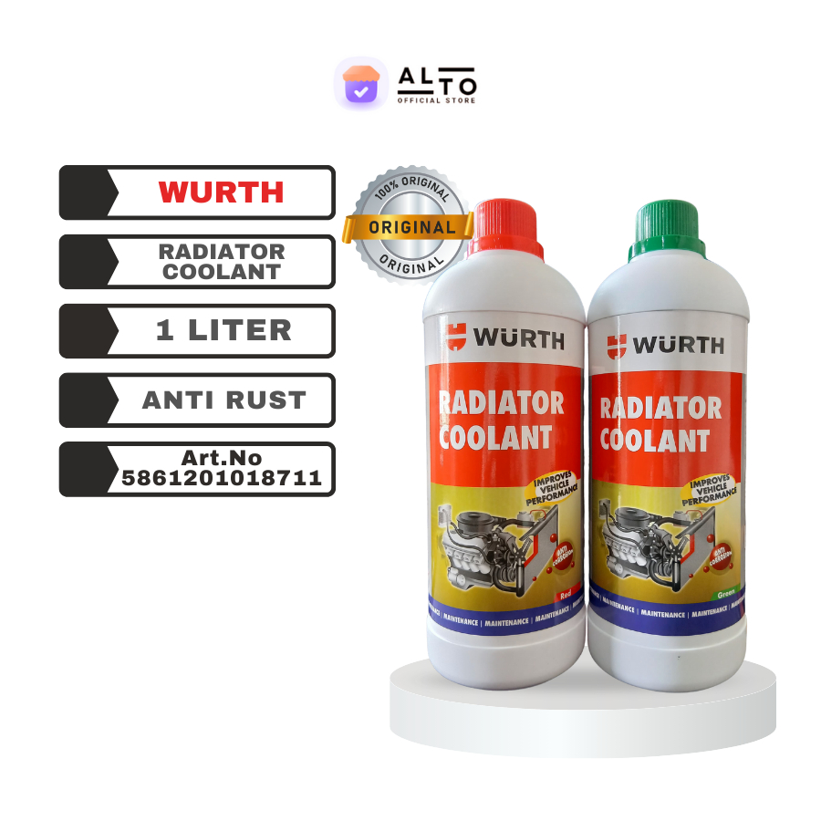 Wurth Air Radiator Coolant Anti Rust Cairan Pendingin Mesin [1liter]