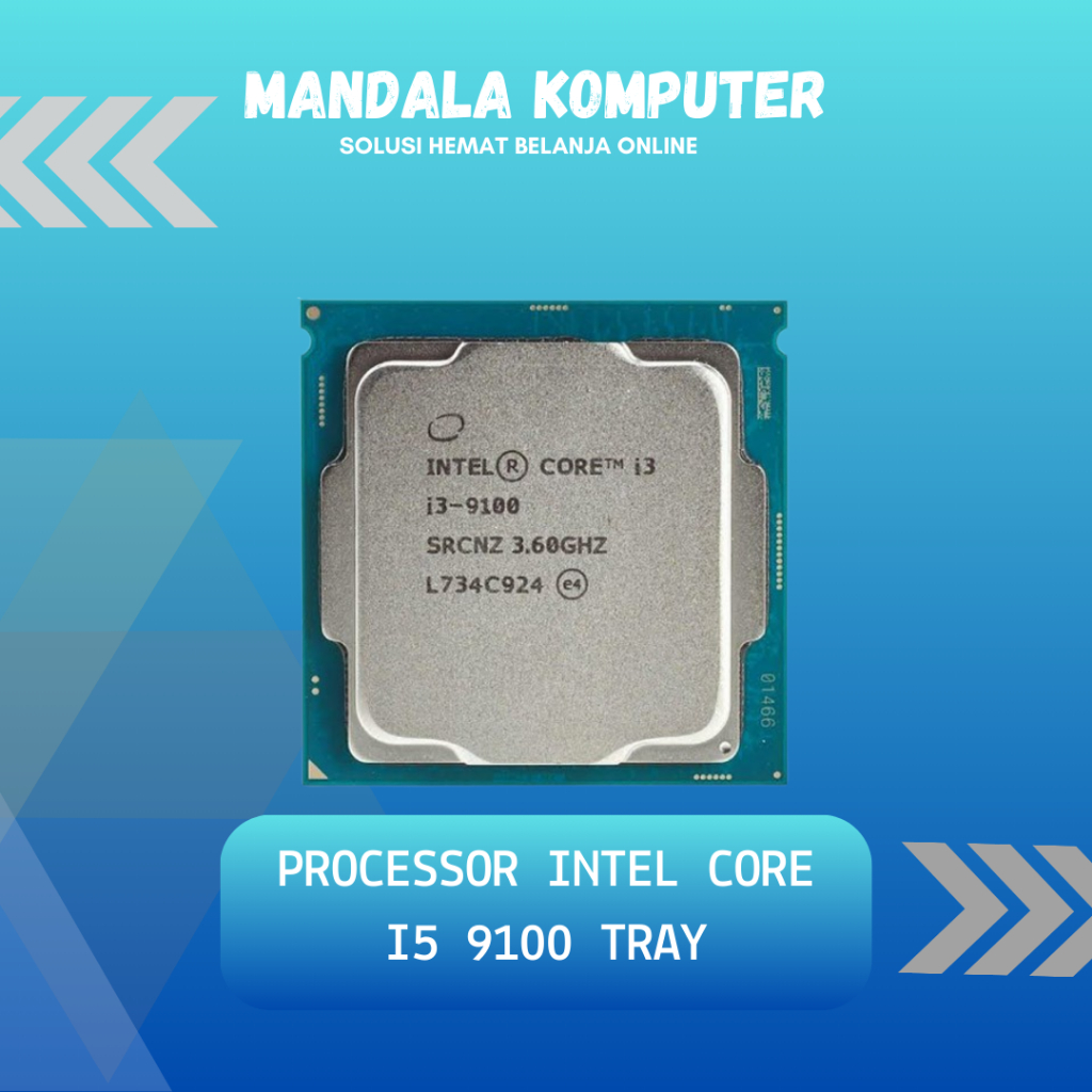 Processor Intel Core i3 9100 Tray