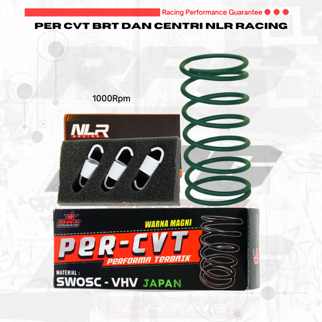 Per CVT BRT dan Per Sentri NLR 1000 1500rpm beat vario mio