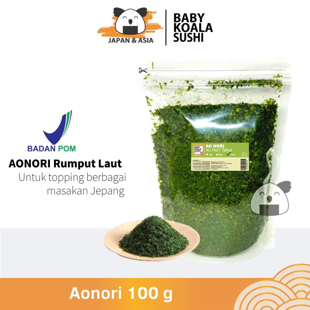 

Aon Bubu N 100 G Ao N Powder Taburan Taoyai Eaweed Powder Mentai
