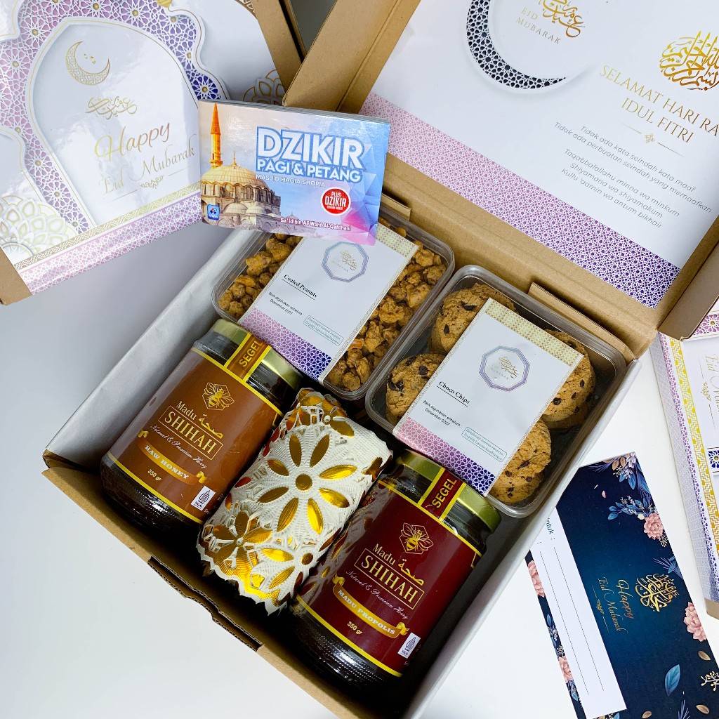 

Hampers Madu | Hampers Lebaran | Hampers Idul Fitri (pink)