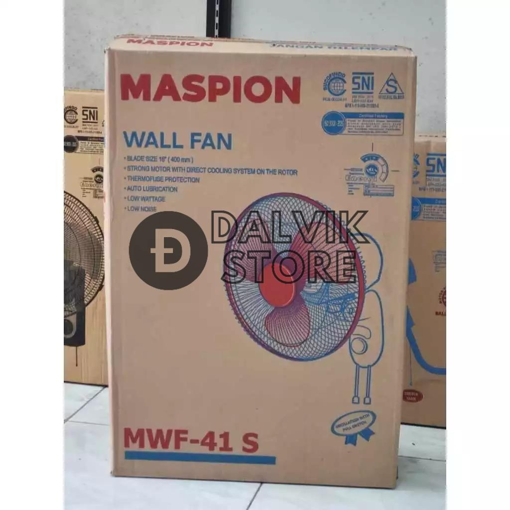 KIPAS ANGIN DINDING 16 INCH MASPION MWF-41S 2 TALI KECEPATAN & OSCILLATING GARANSI RESMI 5 TAHUN