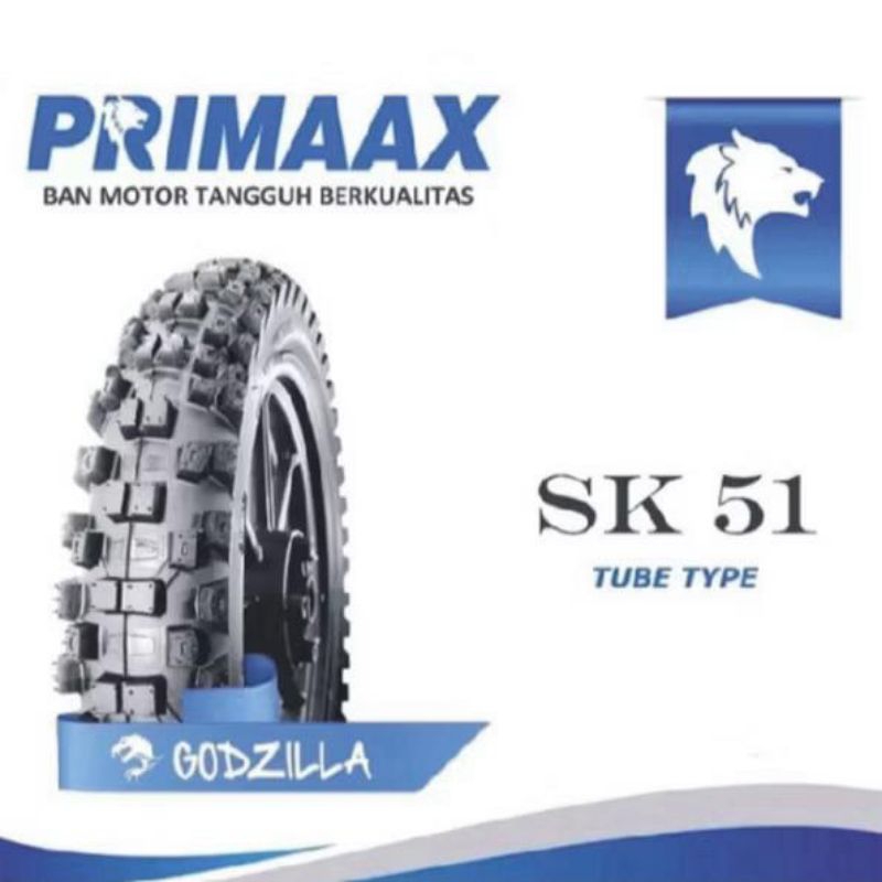 BAN LUAR PRIMAX 100/100-18 80/100-21 SK51 GODZILLA TUBETYPE