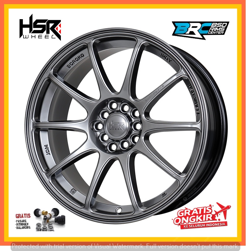 velg mobil innova civic camry lexus HSR INDY R18 velg racing HSR
