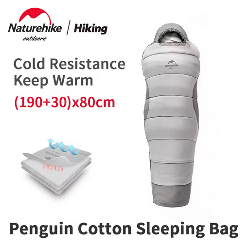 NATUREHIKE NH21MSD03 SLEEPING BAG PENGUIN MUMMY