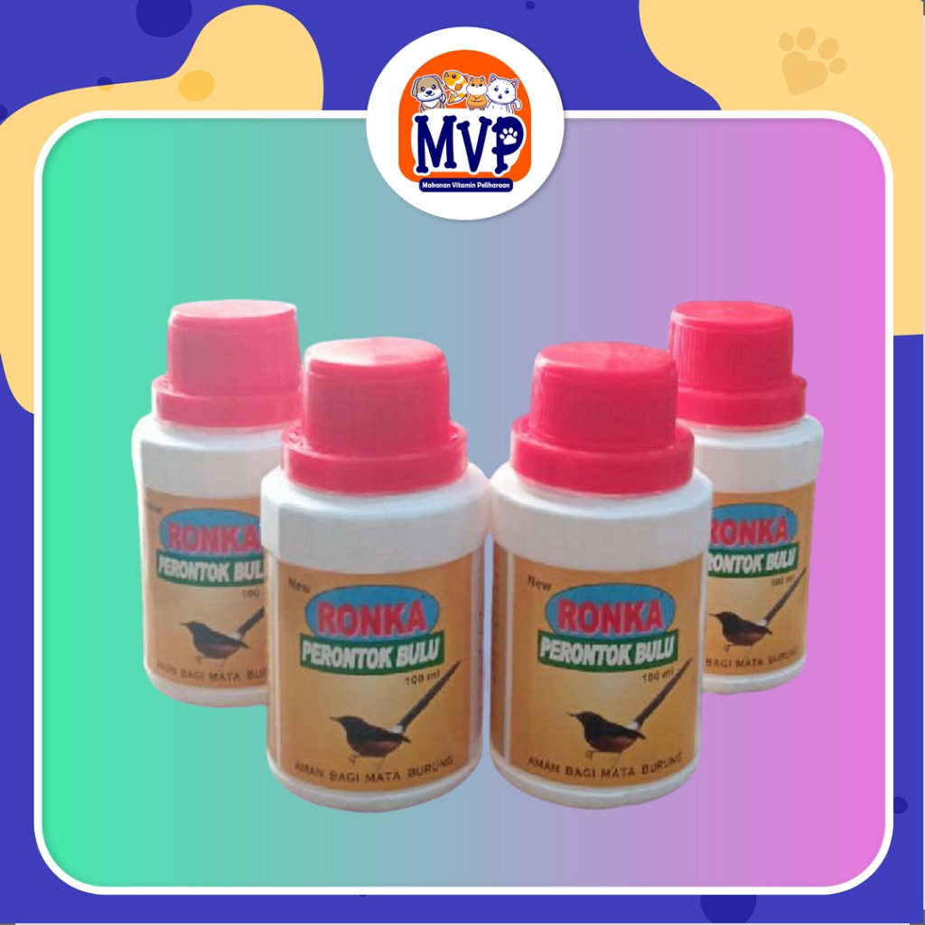 Ronka 100 ML - Rontok Bulu Burung - Memperbesar Pori & Memudahkan Untuk Merontokan Bulu Burung
