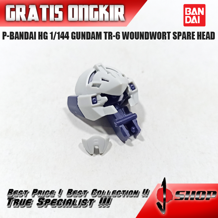 P-BANDAI HG 1/144 GUNDAM TR-6 WOUNDWORT SPARE HEAD LTDHG433