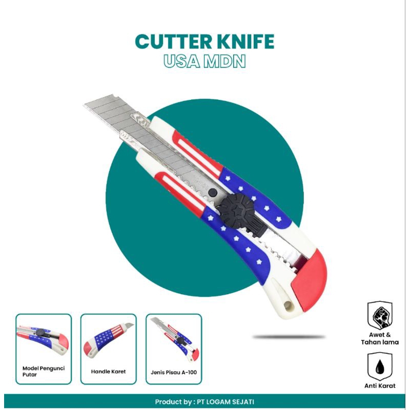 

Cutter besar MDN Sillet reffil Pemotong Hpl