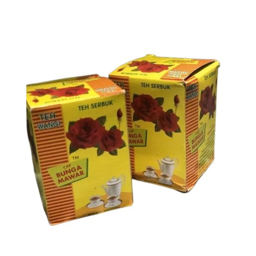 

Cap Bunga Mawar / Rose Tea / Teh Bubuk Mawar Wangi Melati 50gr /pc