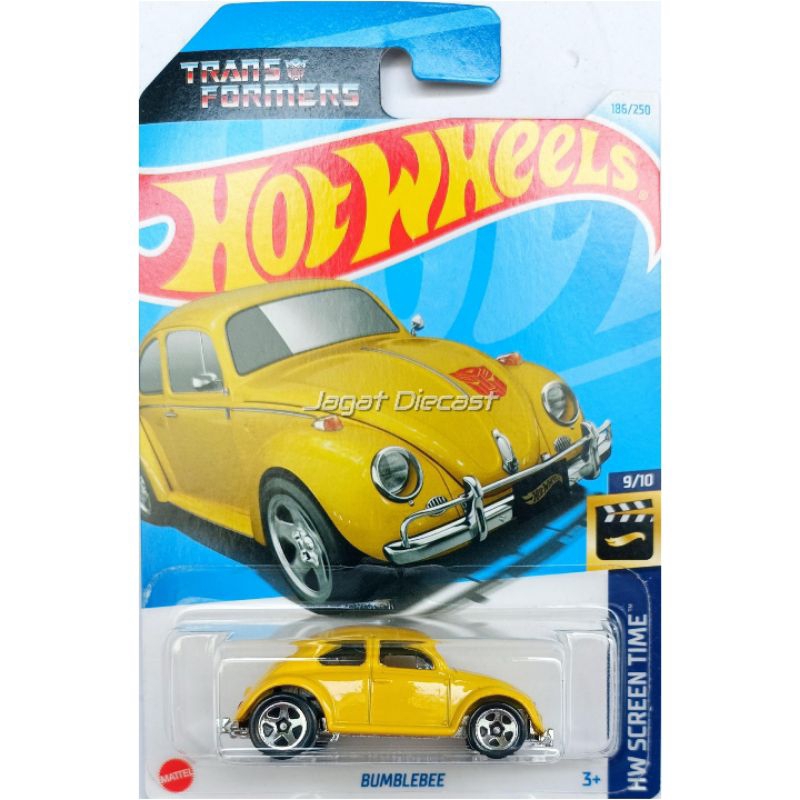 Hot Wheels Volkswagen Beetle Bumblebee Baja Mainan Mobilan VW Kodok Jagat Diecast