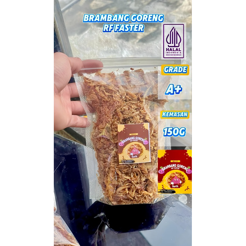 

{GRADE A+} BRAMBANG GORENG 150Gram GRADE A+
