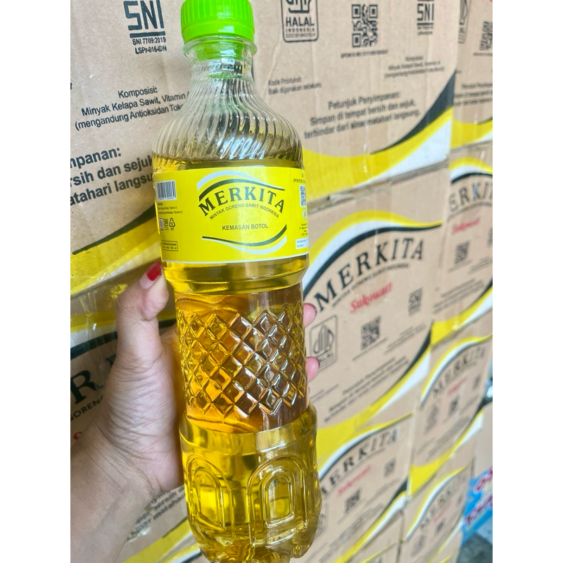 

Minyak Goreng Merkita 800ml X 12 Pcs / Minyak Goreng Berkualitas