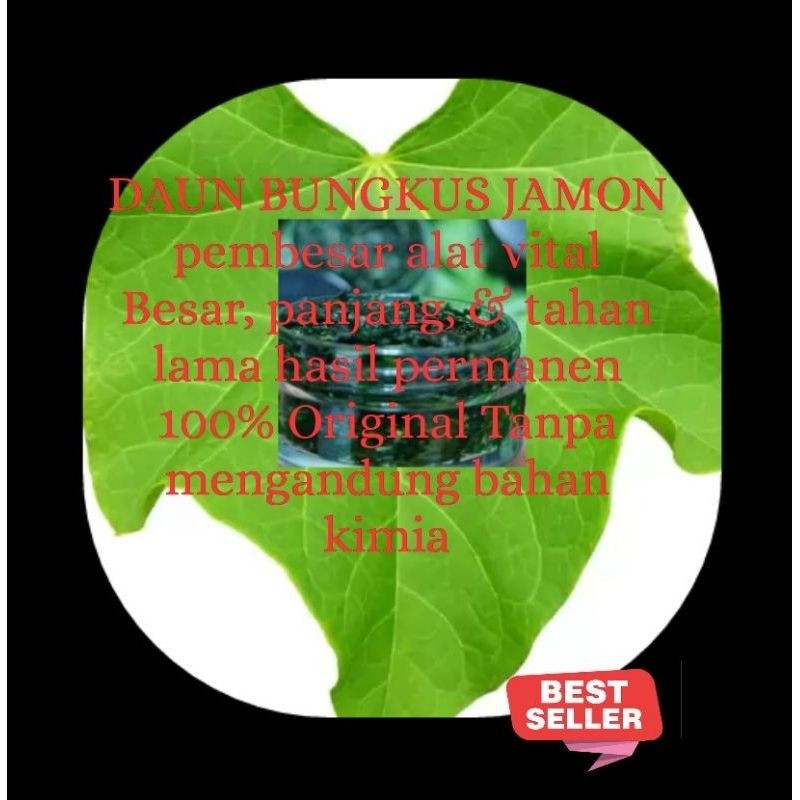 

Daun bungkus pembesar alat vital