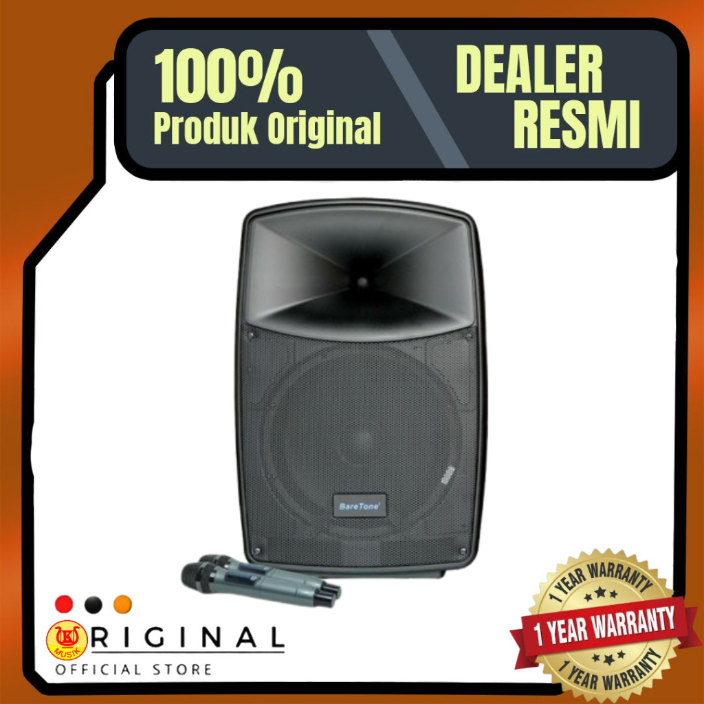 Baretone Max 12HB / Speaker Portable 12" / Max-12HB