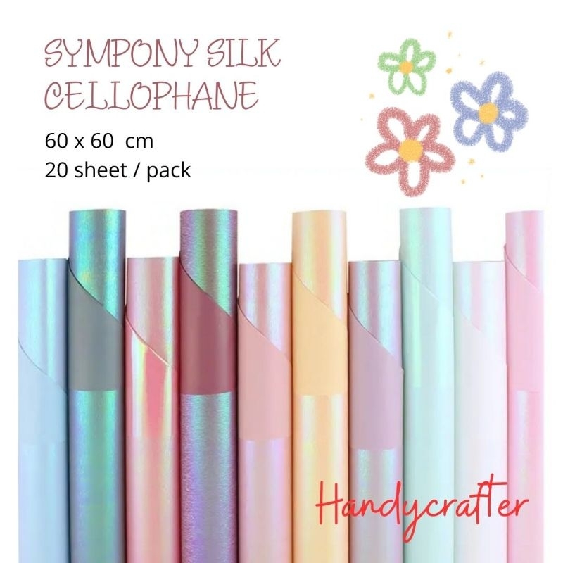 

Cellophane simphony silk 20lembar/pack