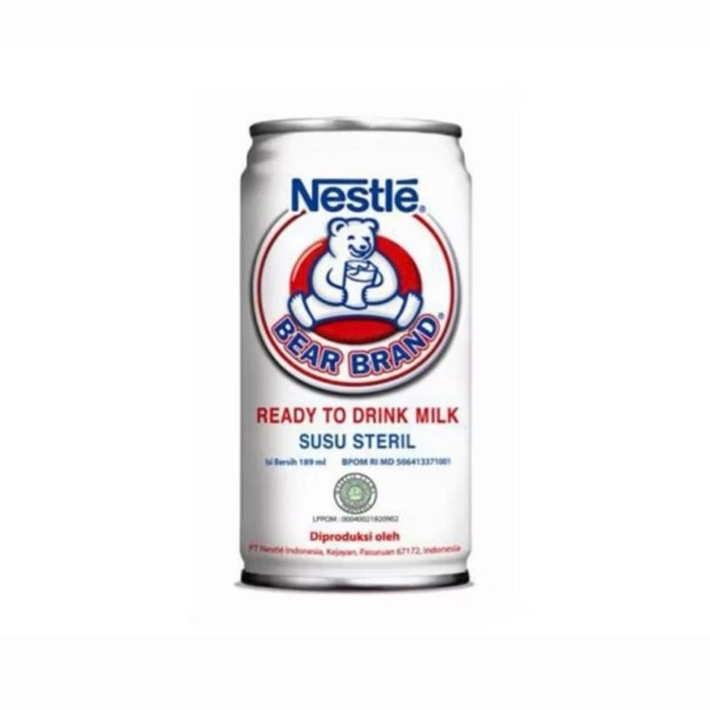 

NESTLE BEAR BRAND/SUSU STERIL/SUSU ENCER 189ML