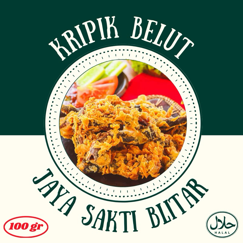 

Keripik Belut 100gr Gurih Kriuk Menyehatkan 100% Halal | Oleh Oleh Khas Blitar