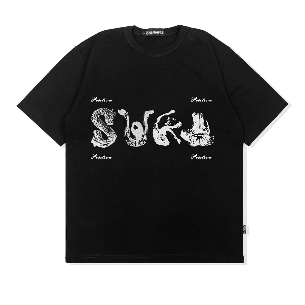Sura Positiva - Tshirt (Raats) Black