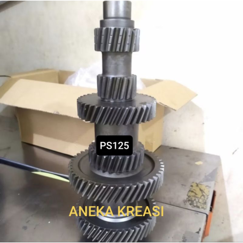 GIGI SUSUN PS125 OLD GIGI MATI PS125 CANTER COUNTER GEAR PS125 CANTER