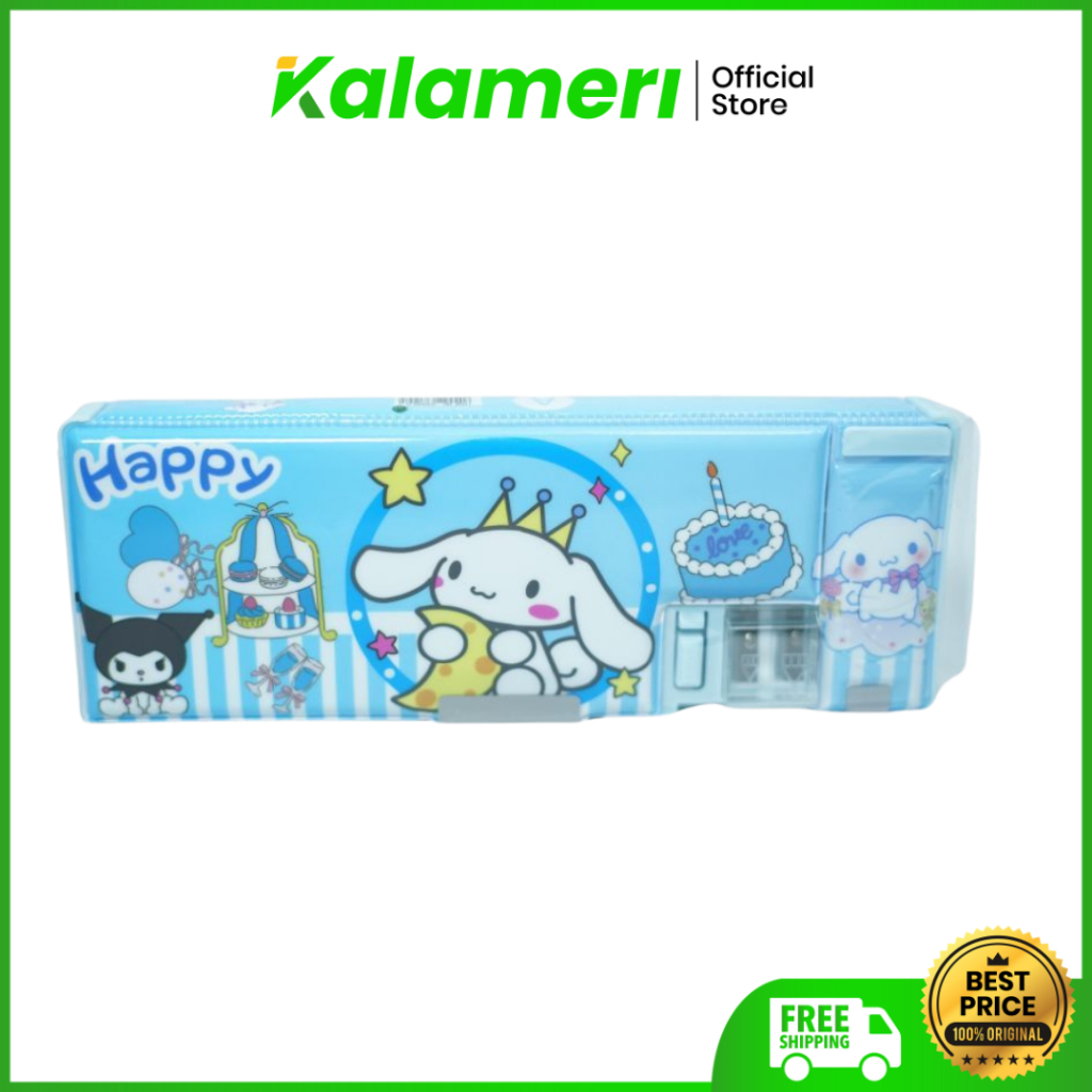 

KALAMERI - TEMPAT PENSIL CINNAMONROLL SANRIO - PENCIL CASE KARTUN CINNAMONROLL