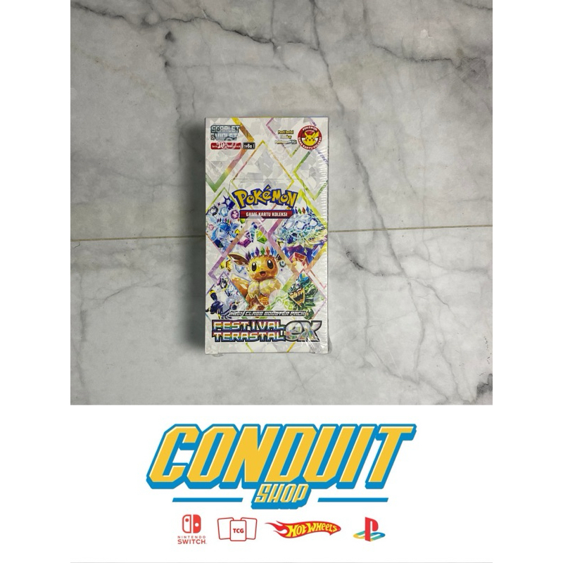 Pokemon Game Kartu Koleksi Festival Terastal | Booster Pack Pokemon | Terastal Festival ex