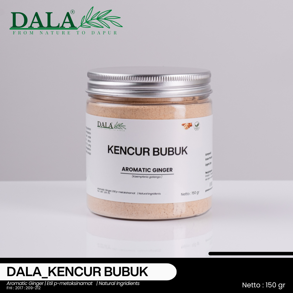 

DALA_Kencur Bubuk / Aromatic Ginger (70 gr / 150 gr)