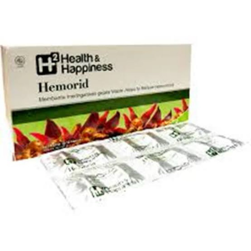 H2 Hemorid Strip 12 Kapsul
