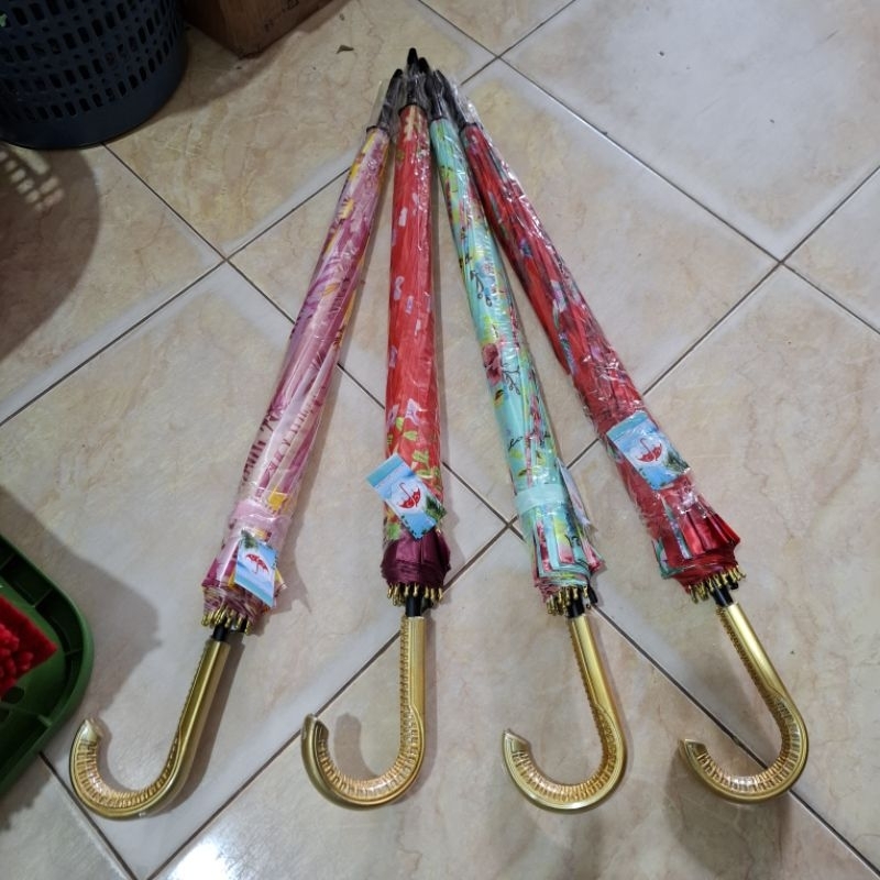 Payung satin 16 jari