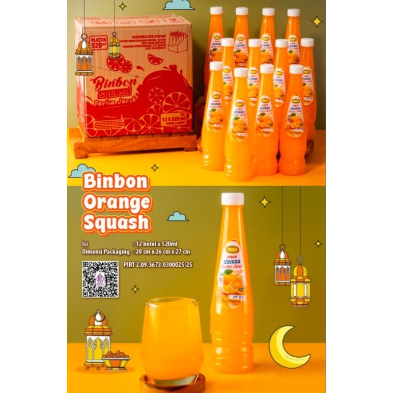

1 lusin/ 1 dus sirup bellarosa squash, binbon squash