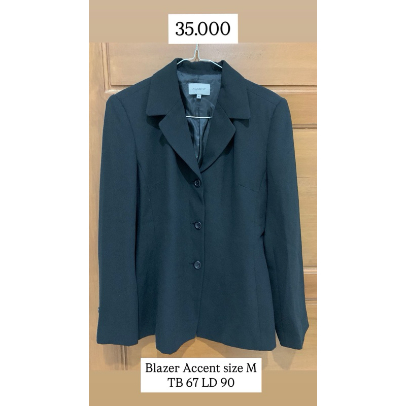 blazer accent preloved