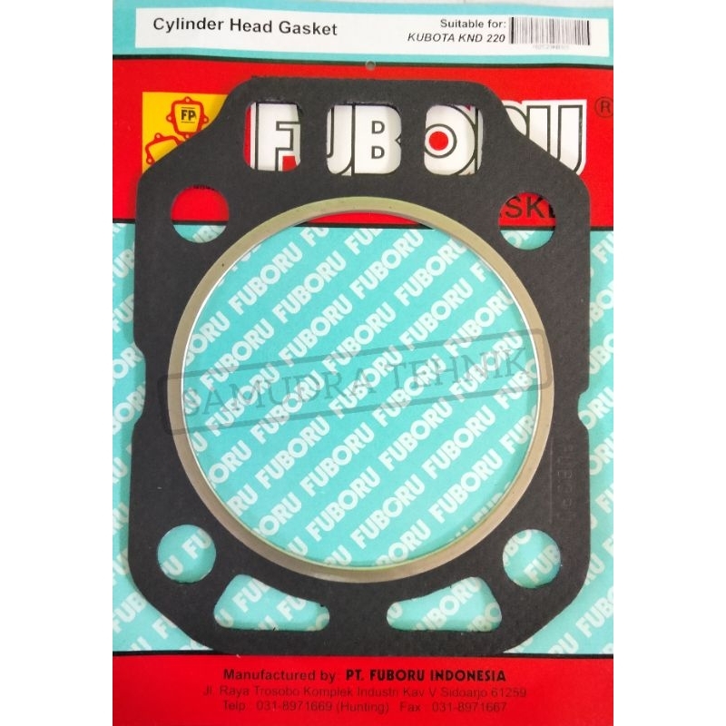 GASKET HEAD KND-220 KND220 PAKING SILINDER KOP DIESEL ENGINE MESIN DISEL