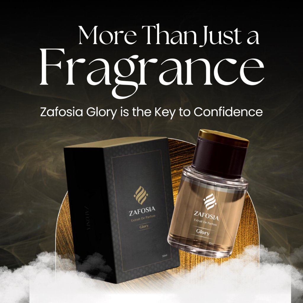 ZAFOSIA Glory - Parfum Pria Sexy Maskulin - Extrait de Parfum Aroma Premium Wangi Tahan Lama 24 Jam