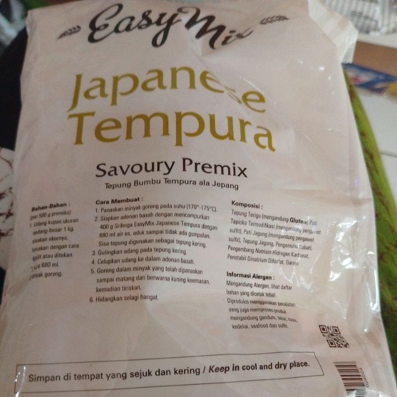 

easy mix Japanese tempura 1 kg