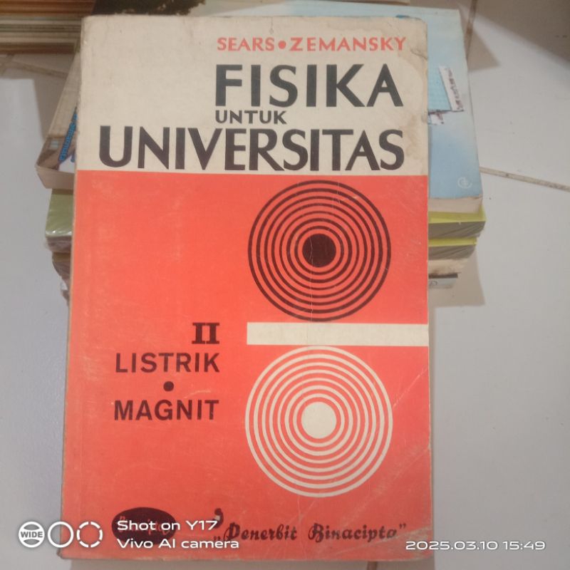 BUKI FISIKA UNTUK UNIVERSITAS II LISTRIK.MAGNET ORIGINAL