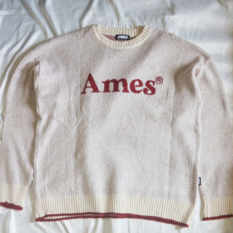 AMES Mingyu Seventeen TXT Riize Yedam Oversize XL fit XXL Knitwear Sweater Sweatshirt Crewneck Rajut