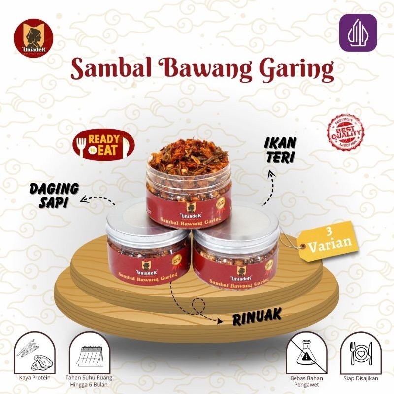 

Sambal Bawang Garing (Ikan Teri)