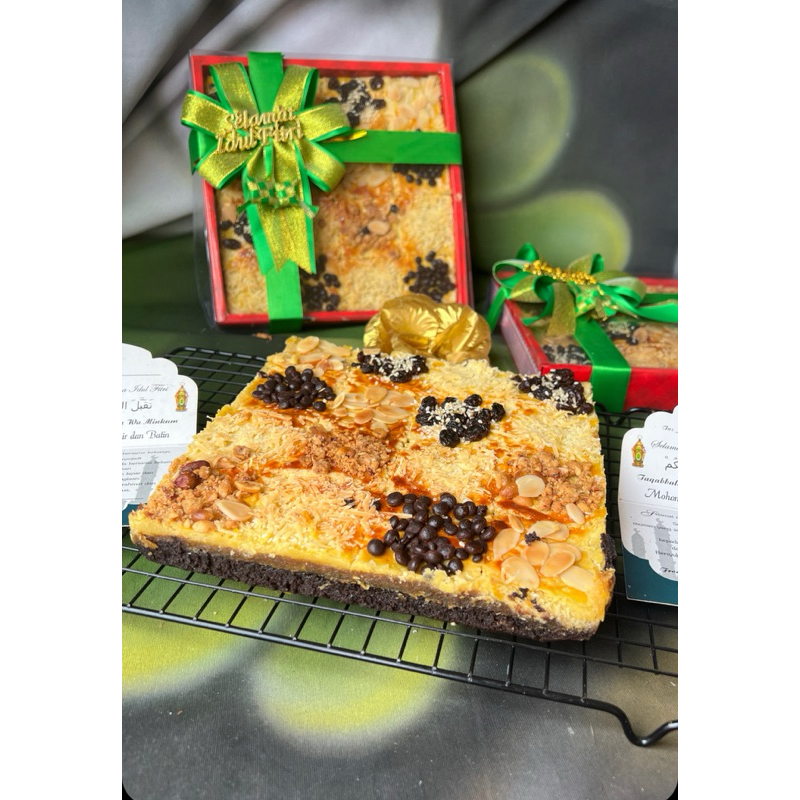 

niestar (brownies nastar) cake ukuran full loyang 20x20