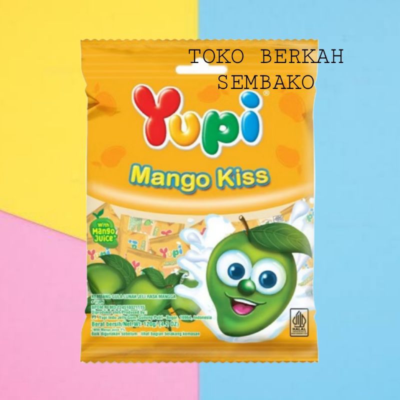 

Yupi Mango Kiss Jeli 120gr Permen Yupi - 1 BUNGKUS